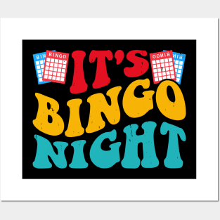 It's Bingo Night T shirt For Women Posters and Art